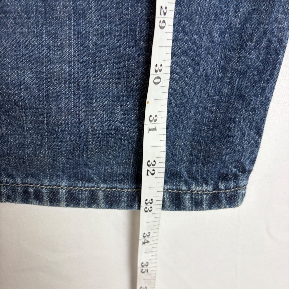 Levis 569 Loose Straight Kids Jeans Blue Denim 10 Slim 23x25 Medium Wash Relaxed - Picture 2 of 11